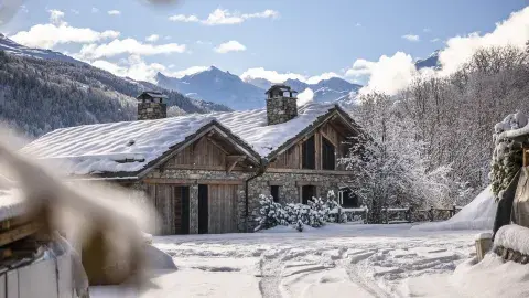 Chalet Apsara - Chalet de prestige - Méribel - Entrée