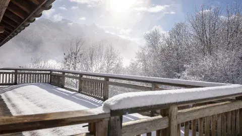 Chalet Apsara - Chalet de prestige - Méribel - Extérieur - Balcon